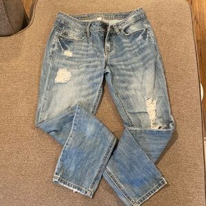 LC Lauren Conrad boyfriend jeans ankle length